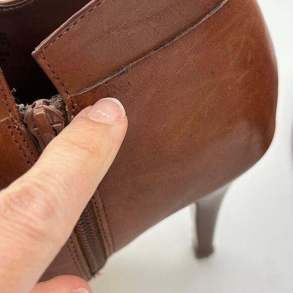 Carlos Santana Women's Equinox Booties Tan Leather Size 6.5M - Picture 8 of 11